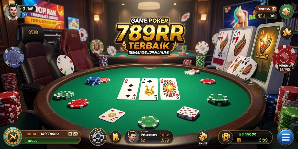 Tampilan menarik gameplay Poker di 789RP