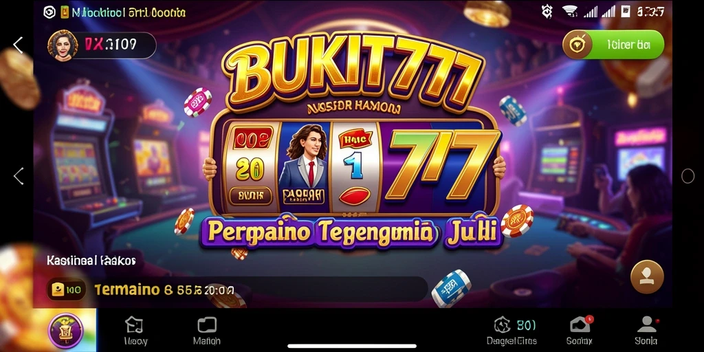 Tampilan menarik permainan Kasino BUKIT777 yang penuh warna.