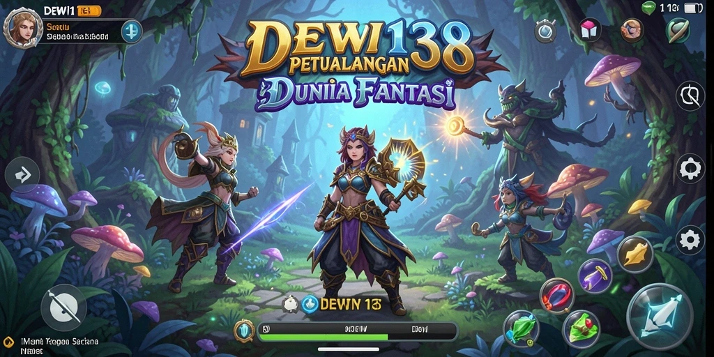 Tangkapan layar DEWI138 menampilkan aksi petualangan yang mendebarkan.